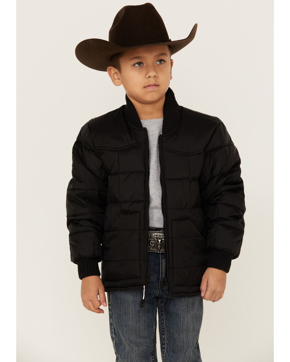 ROPER Boy's Softshell Vest Outerwear Black Western XS Small Medium Large XL NEW